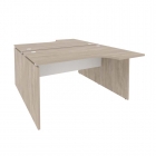 Рабочая станция Рива ONIX O.D.SA-2 Дуб Аттик/Белый