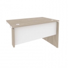 Стол-приставка правый к опорным элементам Рива ONIX O.SPR-2.7R Дуб Аттик/Белый