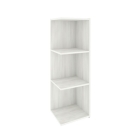 Модуль приставной 3 ячейки Рива LOCKER plus LK.PM-3 Снежная Патина