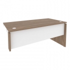 Стол-приставка правый к опорным элементам Рива ONIX O.SPR-4.8R Дуб Аризона/Белый