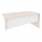 Стол-приставка правый к опорным элементам Рива ONIX O.SPR-4.8R Денвер Светлый/Белый