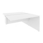 Стол-приставка двойной к опорным элементам Рива ONIX O.D.SPR-3.8 Белый Бриллиант