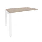 Наборный элемент рабочей станции на П-образном м/к Рива ONIX O.MP-1.NRS-2.7 Дуб Аризона/Белый