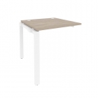 Наборный элемент рабочей станции на П-образном м/к Рива ONIX O.MP-1.NRS-0.8 Дуб Аттик/Белый