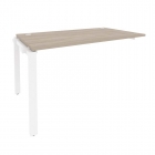 Наборный элемент рабочей станции на П-образном м/к Рива ONIX O.MP-1.NRS-3.8 Дуб Аттик/Белый