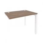 Стол-приставка на П-образном м/к к опорным элементам Рива ONIX O.MP-SPR-1.7 Дуб Аризона/Белый