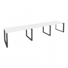 Рабочая станция на О-образном м/к Рива ONIX O.MO-RS-3.3.8 Белый Бриллиант/Антрацит