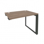 Стол-приставка на О-образном м/к к опорным элементам Рива ONIX O.MO-SPR-1.7 Дуб Аризона/Антрацит