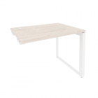 Стол-приставка на О-образном м/к к опорным элементам Рива ONIX O.MO-SPR-1.7 Денвер Светлый/Белый