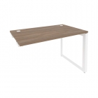 Стол-приставка на О-образном м/к к опорным элементам Рива ONIX O.MO-SPR-2.7 Дуб Аризона/Белый