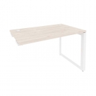 Стол-приставка на О-образном м/к к опорным элементам Рива ONIX O.MO-SPR-2.7 Денвер Светлый/Белый