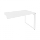 Стол-приставка на О-образном м/к к опорным элементам Рива ONIX O.MO-SPR-2.7 Белый Бриллиант