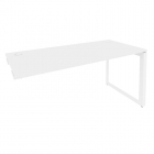 Стол-приставка на О-образном м/к к опорным элементам Рива ONIX O.MO-SPR-4.7 Белый Бриллиант