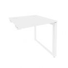 Стол-приставка на О-образном м/к к опорным элементам Рива ONIX O.MO-SPR-0.8 Белый Бриллиант