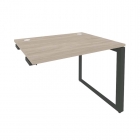 Стол-приставка на О-образном м/к к опорным элементам Рива ONIX O.MO-SPR-1.8 Дуб Аттик/Антрацит
