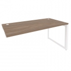 Стол-приставка на О-образном м/к к опорным элементам Рива ONIX O.MO-SPR-4.8 Дуб Аризона/Белый