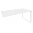 Стол-приставка на О-образном м/к к опорным элементам Рива ONIX O.MO-SPR-4.8 Белый Бриллиант
