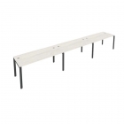 Рабочая станция на 3 раб.места Рива Metal System Б.СМ-3.4 Наварра/Антрацит