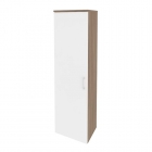 Гардероб узкий левое исполнение Рива ONIX O.GB-1L Дуб Аризона/Белый