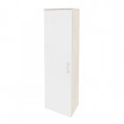 Гардероб узкий левое исполнение Рива ONIX O.GB-1L Денвер Светлый/Белый