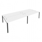Рабочая станция на 4 раб.места Рива Metal System Б.СМ-4.5 Белый/Антрацит