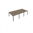 Рабочая станция на 6 раб.места Рива Metal System Б.СМ-6.1 Вяз/Антрацит