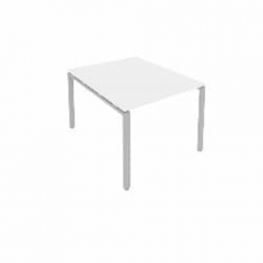 Переговорный стол 1 столешница Metal System Б.ПРГ-1.1 Белый/Серый