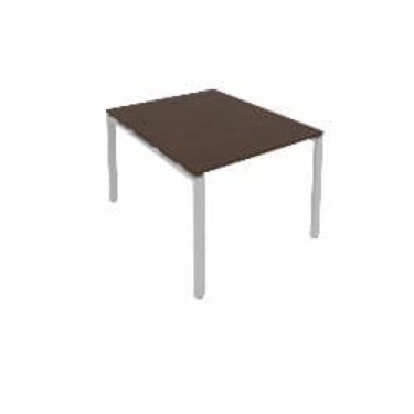 Переговорный стол 1 столешница Рива Metal System Б.ПРГ-1.1 Вяз/Белый