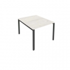 Переговорный стол 1 столешница Рива Metal System Б.ПРГ-1.1 Наварра/Антрацит