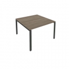 Переговорный стол 1 столешница Рива Metal System Б.ПРГ-1.2 Вяз/Антрацит