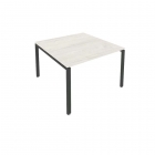 Переговорный стол 1 столешница Рива Metal System Б.ПРГ-1.2 Наварра/Антрацит