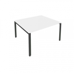 Переговорный стол 1 столешница Metal System Б.ПРГ-1.3 Белый/Антрацит