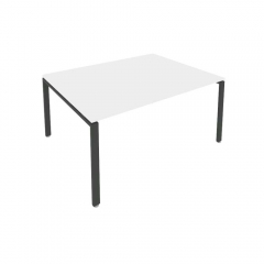 Переговорный стол 1 столешница Metal System Б.ПРГ-1.4 Белый/Антрацит
