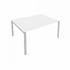 Переговорный стол 1 столешница Metal System Б.ПРГ-1.4 Белый/Серый