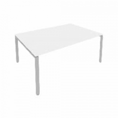 Переговорный стол 1 столешница Metal SystemБ.ПРГ-1.5 Белый/Серый