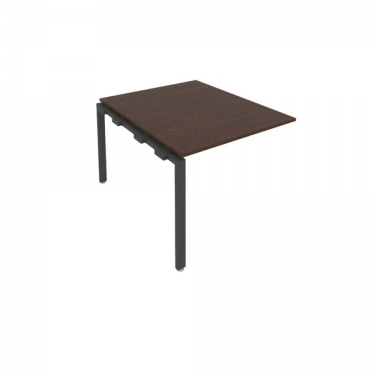 Проходной наборный элемент переговорного стола Рива Metal System Б.ППРГ-1 Венге/Антрацит