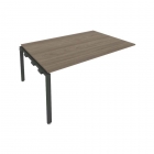 Проходной наборный элемент переговорного стола Рива Metal System Б.ППРГ-5 Вяз/Антрацит