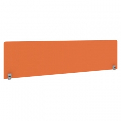 Экран тканевый для стола L1800мм Metal System Б.ТЭКР-5 Оранжевый