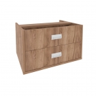 Блок ящиков центральный Рива Maris SH.YC-4 Дуб Табак