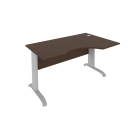 Стол криволинейный правый Рива Riva ПЛ.СА-2 Пр Венге/Металлик