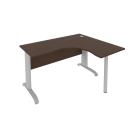 Стол криволинейный правый Рива Riva ПЛ.СА-3 Пр Венге/Металлик