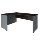 Стол криволинейный левый Рива Riva А.СА-4 Л Венге/Металлик