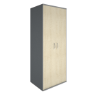 Гардероб глубокий Рива Riva А.ГБ-2 Клен/Металлик