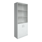Шкаф высокий широкий Рива Riva А.СТ-1.2 Белый
