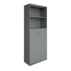 Шкаф высокий широкий Riva А.СТ-1.6 Серый