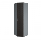 Шкаф угловой Рива Riva А.СТ-1.10 Венге/Металлик