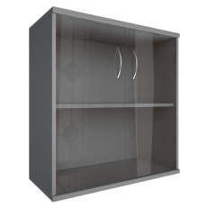 Шкаф низкий широкий Riva А.СТ-3.2 Серый