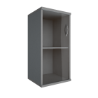 Шкаф низкий узкий левый Рива Riva А.СУ-3.2 Л Серый