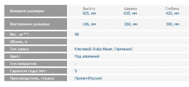 Депозитная ячейка ЗМК Промет DB-12