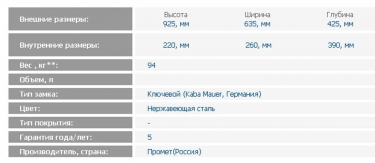 Депозитная ячейка ЗМК Промет DB-8S
